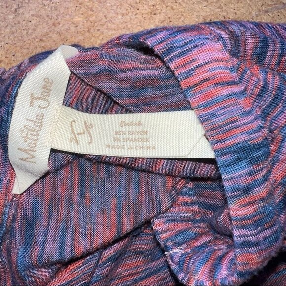 Matilda Jane Womens Long Sleeve Top Size L Purple Pink Relaxed Style - Picture 8 of 9